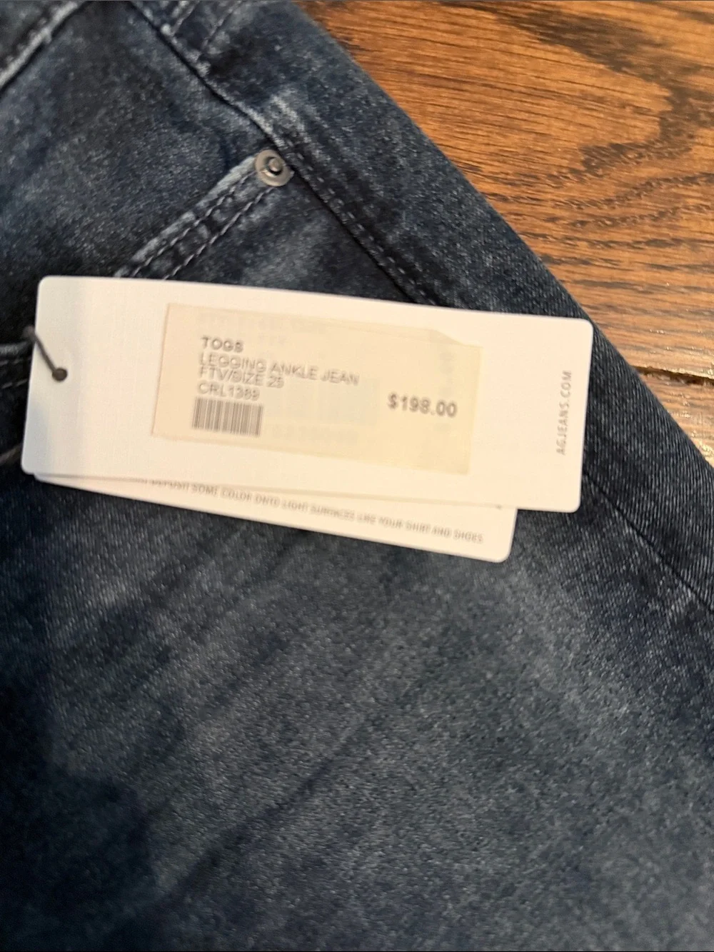 Ag Adriano Goldschmied Contour 360° Dark Blue Denim Jeans